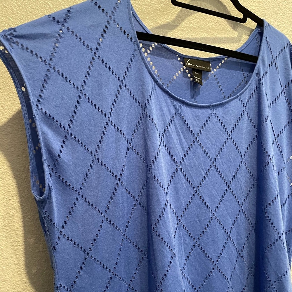Diamond Eyelet Lane Bryant Shirt